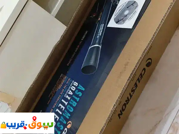 للبيع تلسكوب astromster LT 60 AZ جديد لم يستخدم سعر شراءه٣٩
