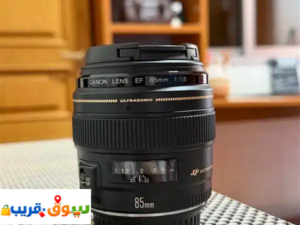 عدسة Canon EF 85mm f/1.8 USM - السوداء | بورتريه احترافي...