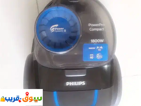 مكنسة Philips PowerPro Compact 1800W: نظافة استثنائية بحالة...