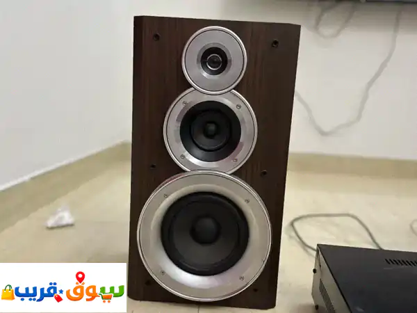 نظام صوتي فاخر: سماعات 200W ومضخم بلوتوث متكامل |...