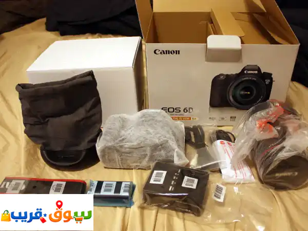 أطلق إبداعك: Canon EOS 6D Mark II + عدسة 24-105mm L & كيت...