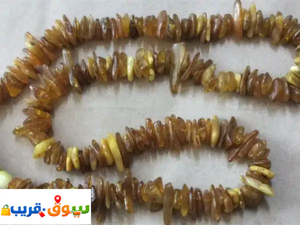 اقتنِ الأصالة: سبحة فاخرة وعقد كهرمان أصيل |...