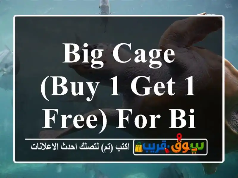 Big cage(Buy 1 get 1 free) for birds