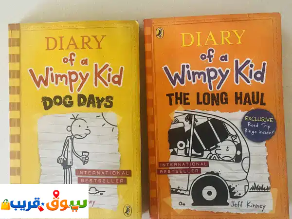 Diary of a Wimpy Kid  2 Books