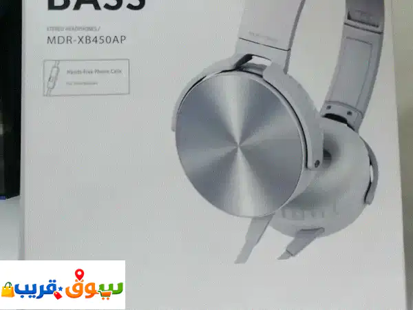 سماعات MDR-XB450 AP: بيس عميق، مكالمات فائقة الوضوح!...