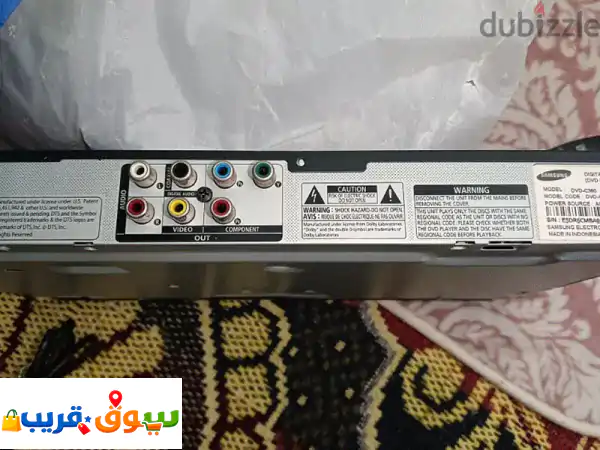 مشغل DVD سامسونج بحالة ممتازة وريموت أصلي |...