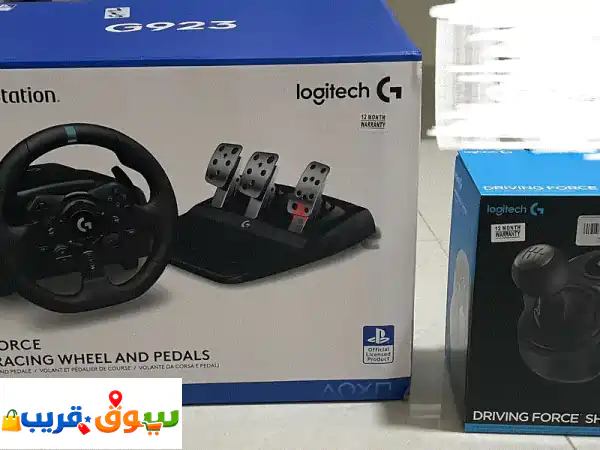 Logitech G 923 Racing Wheel and pedals + Driving Force Shifter