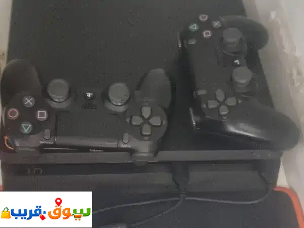 ps4 console 1tb+2 controller +spiderman CD