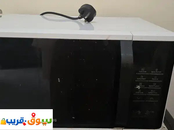 فرصة ذهبية: فرن ميكروويف بحالة ممتازة بسعر لا يصدق...