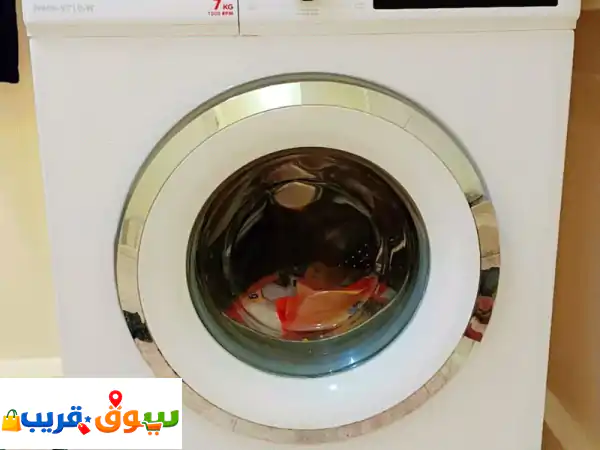 غسالة 7 كيلو هونر مستعمله شبه الجديدة عاملة منزلية...