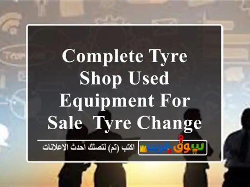Complete Tyre Shop Used Equipment for Sale, Tyre Changer, Balancing Alignment Machine...