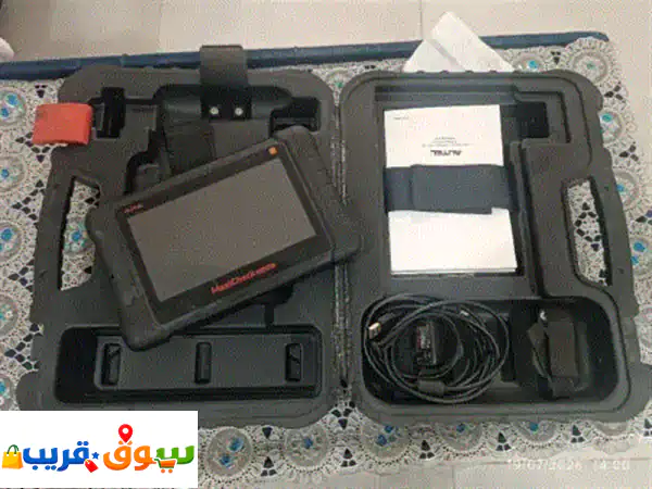 فرصة ذهبية! جهاز فحص سيارات MAX 808 TS مستعمل نظيف للبيع | كمبيوتر تشخيص أعطال (يحتاج تحديث سوفتوير بسيط)