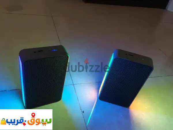 Beautiful Bluetooth stereo speakers