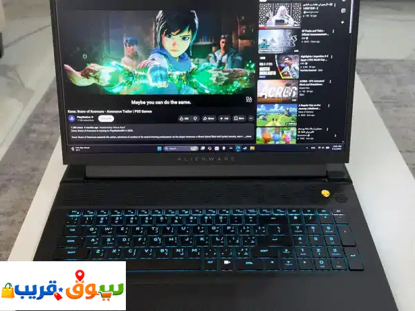 وحش الألعاب Alienware m18 RTX 4070 للبيع! لابتوب جيمنج...