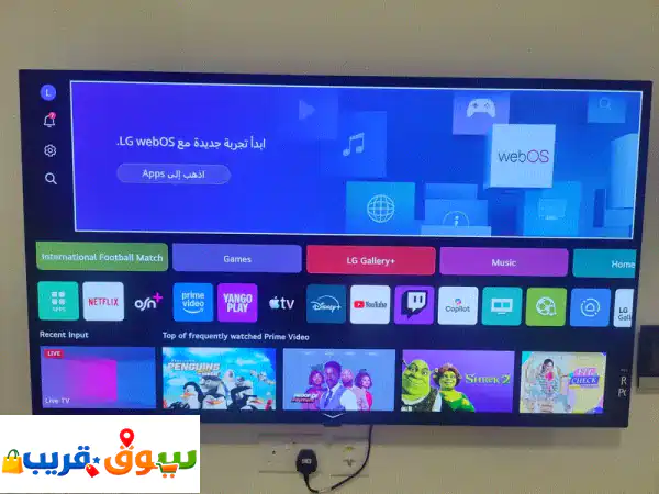 LG brand, LG OLED eVO AI, WebOS, a9Gen8,2 months old