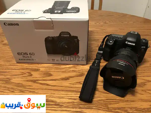 Canon E O S 6 D Mark II  & 24105 mm fu002 F4 L II USM Lens+ 64 GB Pro Kit