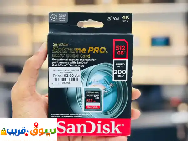 Brand New SanDisk 512 GB SD card in Oman  High Capacity  Call: 79997506