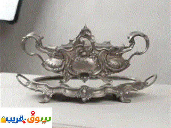 فرصة نادرة: جاردينيرة فرنسية أنتيكا أصلية | نحاس فضة وزن ثقيل | عجمان