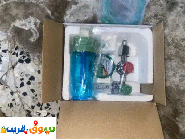 للبيع: طقم أجهزة أكسجين وشفط طبي متكامل (4 قطع) كالجديد...