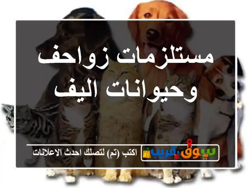مستلزمات زواحف وحيوانات اليف