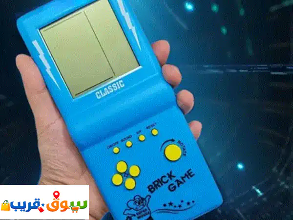 جهاز ألعاب أطفال أزرق كبير 🕹️ متعة 7 ألعاب مسلية | 25 درهم فقط!