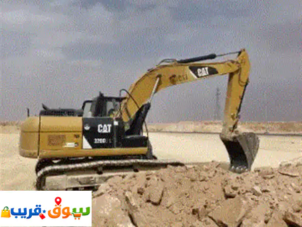 للبيع بوكلين كتربلر l2 320 نظيف 2014 وارد الزائد كل...