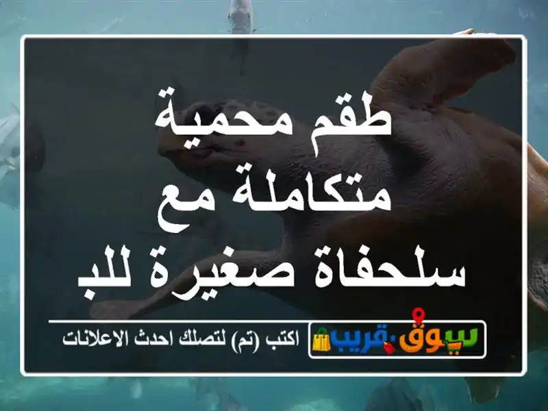 طقم محمية متكاملة مع سلحفاة صغيرة للبيع