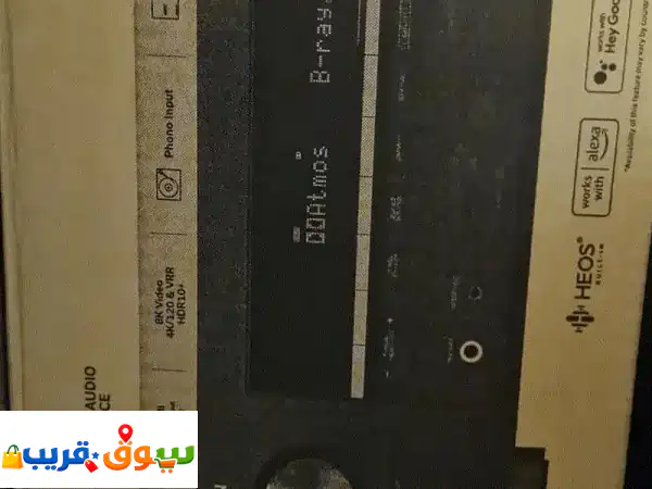 مسرح منزلي فاخر: Bose 5.1 + مضخم Denon + سماعات Polk Tall Boy