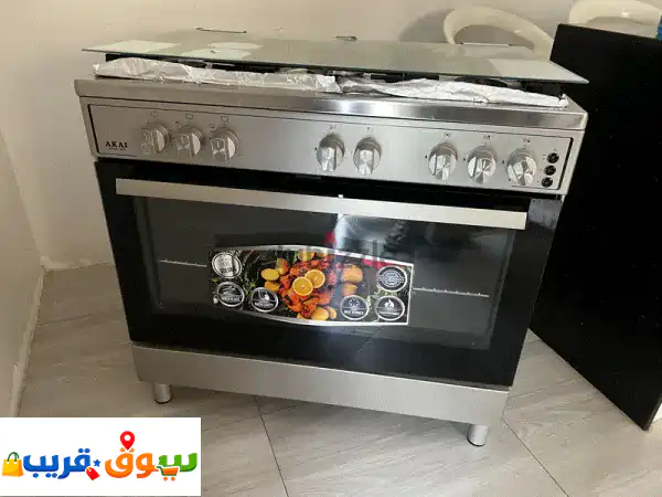 فرصة ذهبية: طباخة غاز AKAI تركية بحالة الوكالة مع...