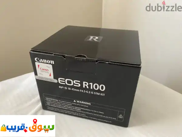 للبيع العاجل: كاميرا Canon EOS R100 Mirrorless جديدة تمامًا |...