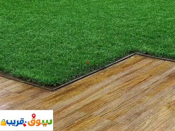 green grass carpet