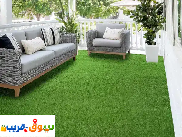green grass carpet