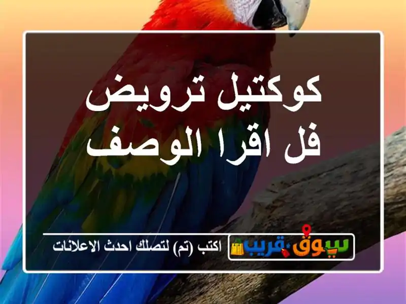 كوكتيل ترويض فل اقرا الوصف
