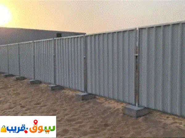 سياج جداري مؤقت للبيع بمقاس 2*2 متر، مع خدمة التوصيل...