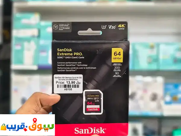 SanDisk Extreme Pro 64GB 4K: سرعة خيالية | أفضل سعر في عُمان!...