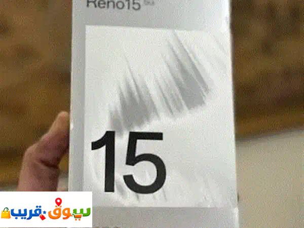 هاتف أوبو 15 5g مساحة تخزين 512 والرام 12 استخدام 2 شهر...