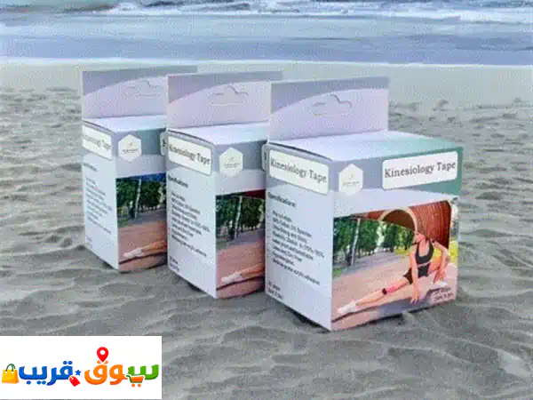 شريط للعلاج الحركي (kinesiology tape) شريط الحركي مصمم لتوفير دعم مريح أثناء ممارسة الرياضة ...