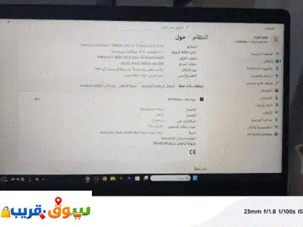 اسم الجهاز dell precision 3551 الرام g16 ddr4 المساحة g512 m 2 ssd...