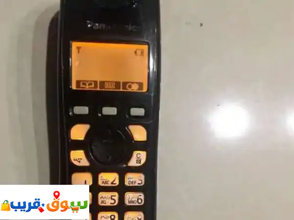 عرض حصري: 2 هاتف باناسونيك لاسلكي TG7301 سهل الاستخدام...