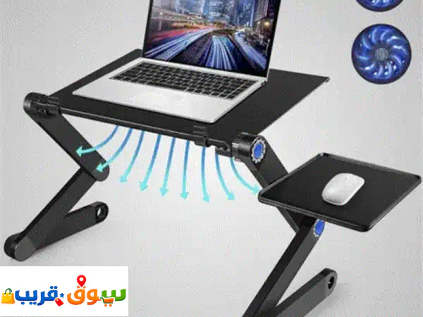 طاولة كمبيوتر محمول t8، قابلة لتعديل الارتفاع،...