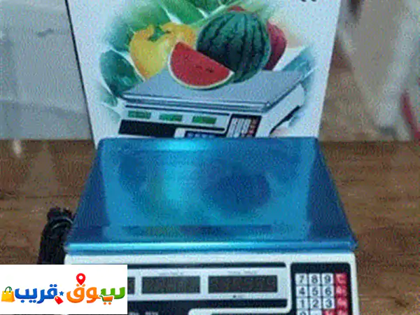 ميزان بقالة الكتروني اصلي ⁦⁦40⁩⁩ ⁦⁦kg⁩⁩ دقة...