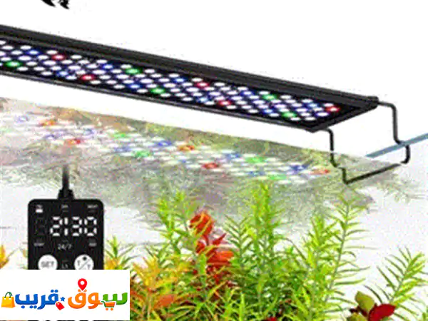 إضائة حوض سمك بطيف كامل من شركة ⁦⁦seaoura⁩⁩،...