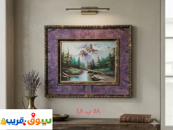 لوحة طباعة مع برواز مميز للبيع ب 25 دولار