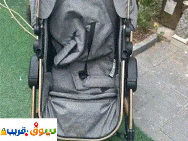 فرصة لا تُعوّض! عرباية بيبي شبه جديدة 🌟 استعمال مرة واحدة فقط ونظيفة جداً