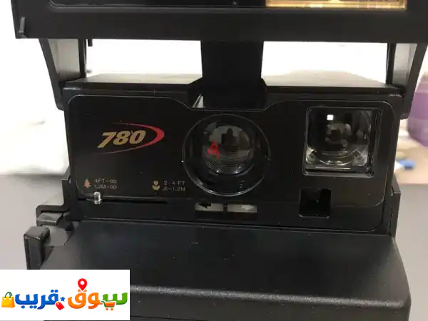 The Polaroid 780 is a vintage analog instant camera