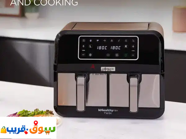 Kenwood  Air Fryer 8 L kHealthy Fry Dual  HFM75.000 MB