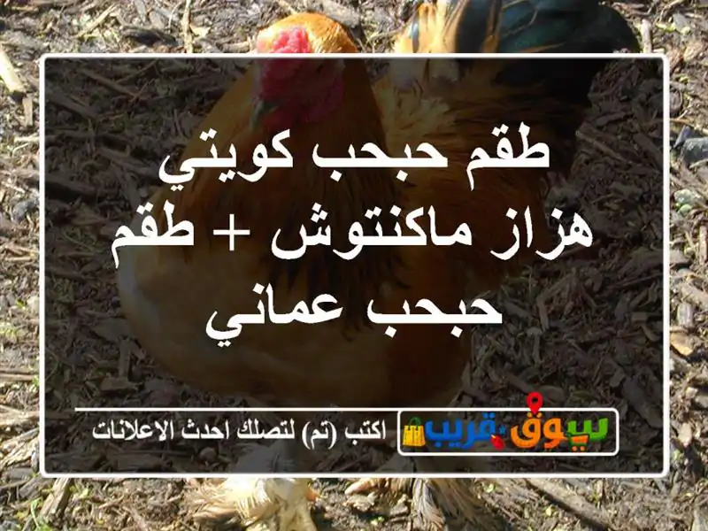 طقم حبحب كويتي هزاز ماكنتوش + طقم حبحب عماني