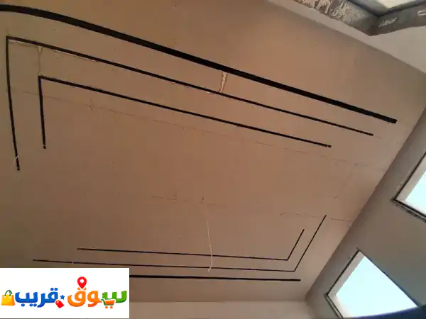 نعمل في جميع الديكورات جبسون بورد بالمتر...