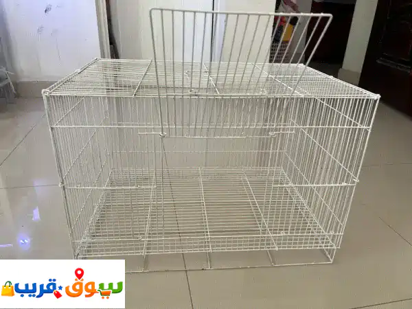 قفص طيور للبيع (3 أقفاص: صغير وكبير) | أسعار تبدأ من...