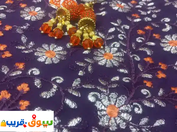 beautiful 3 pc embroided unstitched pakistani dress